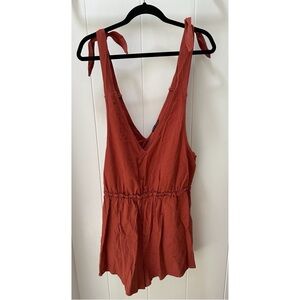 SHEIN tie romper.